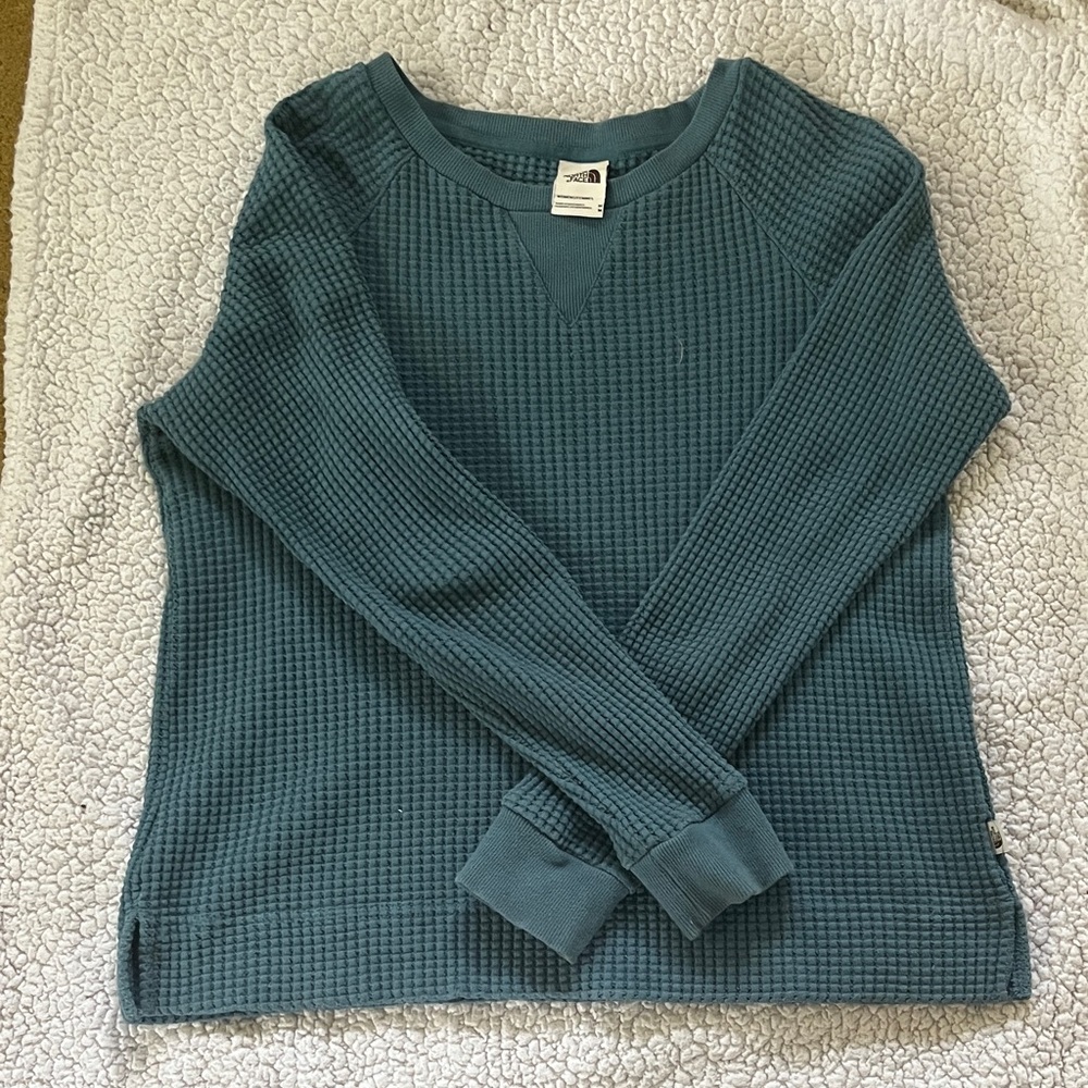 The North Face Women's Blue Crew Neck Sweater
